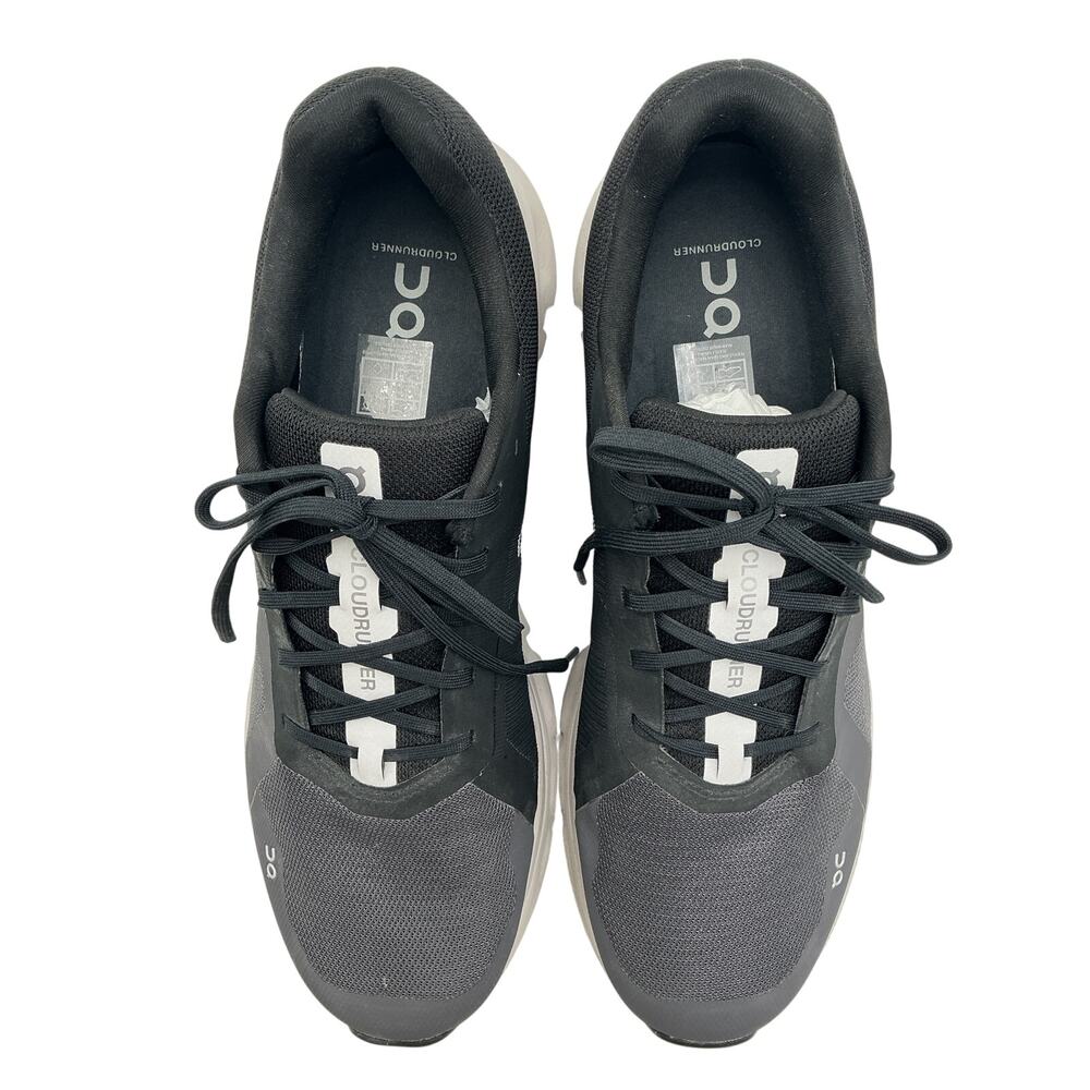 On Mesh Gray Cloudrunner Running Sneakers Size Men's 11 - Picture 4 of 6